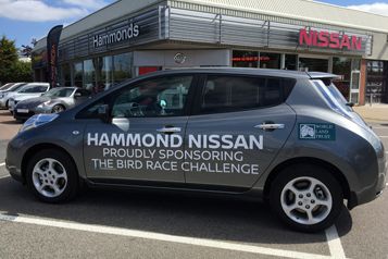 Nissan LEAF Charges Up For Bird Race Challenge