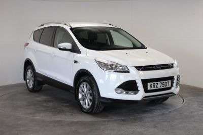 Ford Kuga 2.0 TDCi 150 Titanium 5dr 2WD Hatchback Diesel WhiteFord Kuga 2.0 TDCi 150 Titanium 5dr 2WD Hatchback Diesel White at Hammond Group Selby